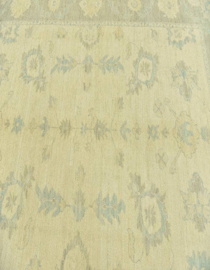Detail image of 6' 7 x 9' 6 Hand Knotted Peshawar Ziegler Rug