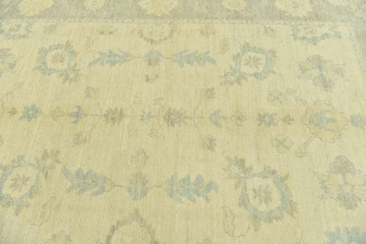6' 7 x 9' 6 Hand Knotted Peshawar Ziegler Rug