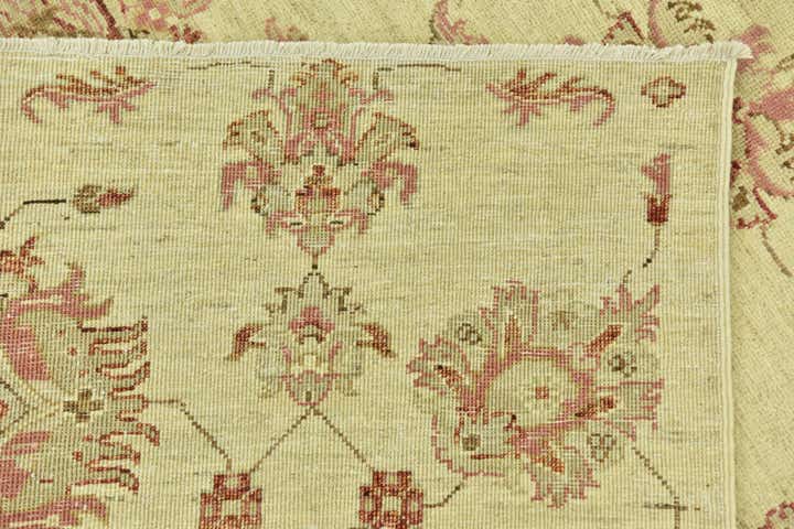 5' 7 x 7' 10 Hand Knotted Peshawar Ziegler Rug