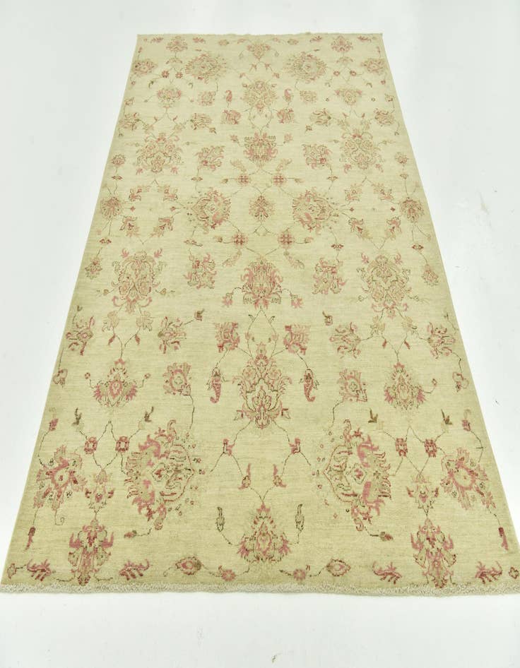 Detail image of 5' 7 x 7' 10  Hand Knotted Peshawar Ziegler Rug