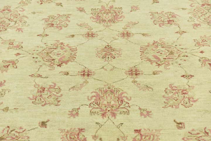 5' 7 x 7' 10 Hand Knotted Peshawar Ziegler Rug