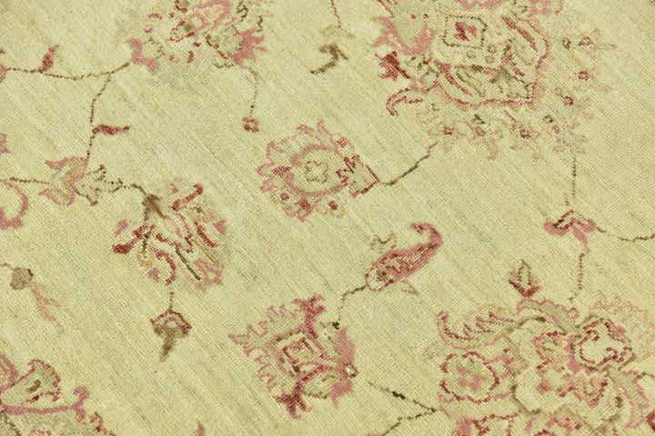 5' 7 x 7' 10 Hand Knotted Peshawar Ziegler Rug