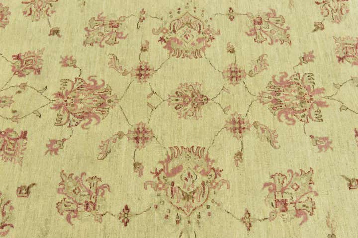 5' 7 x 7' 10 Hand Knotted Peshawar Ziegler Rug
