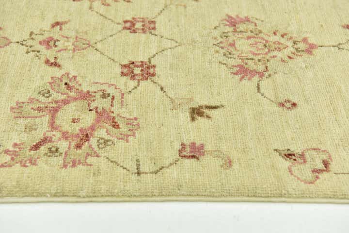 5' 7 x 7' 10 Hand Knotted Peshawar Ziegler Rug