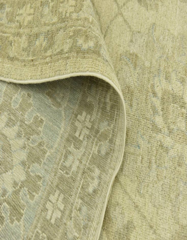 Detail image of 9' 10 x 13' 7  Hand Knotted Peshawar Ziegler Rug