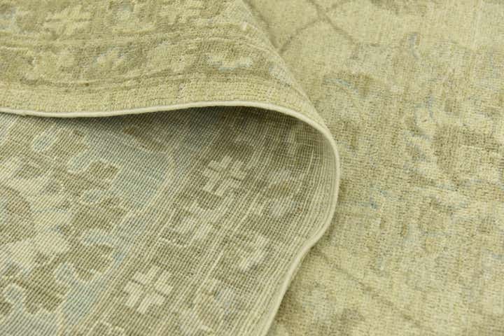 9' 10 x 13' 7 Hand Knotted Peshawar Ziegler Rug