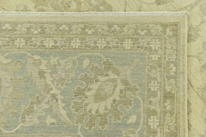 9' 10 x 13' 7 Hand Knotted Peshawar Ziegler Rug