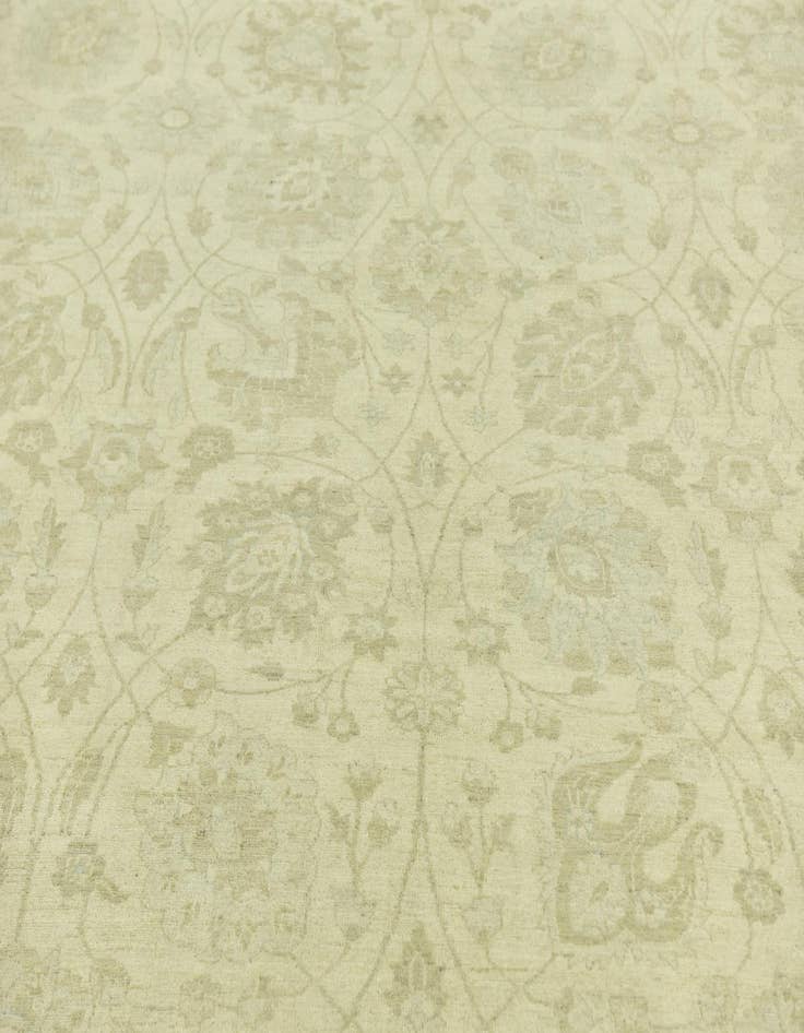 Detail image of 9' 10 x 13' 7  Hand Knotted Peshawar Ziegler Rug