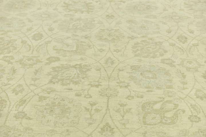 9' 10 x 13' 7 Hand Knotted Peshawar Ziegler Rug