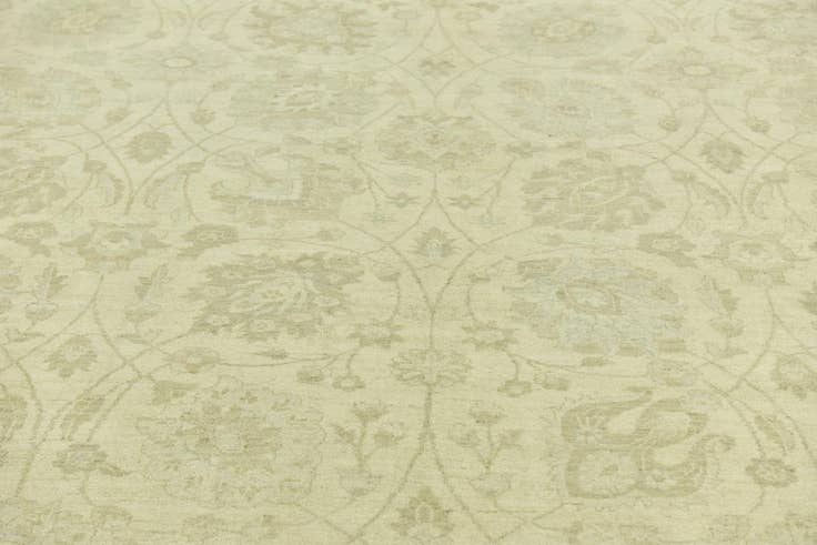 Detail image of 9' 10 x 13' 7 Hand Knotted Peshawar Ziegler Rug