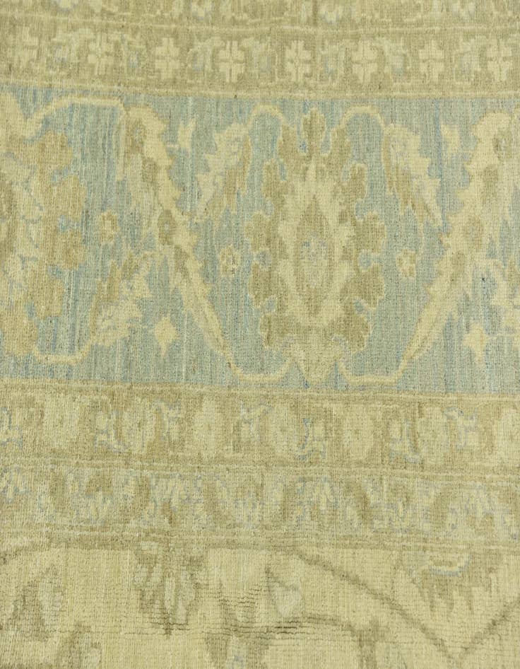 Detail image of 9' 10 x 13' 7  Hand Knotted Peshawar Ziegler Rug