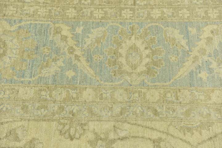 9' 10 x 13' 7 Hand Knotted Peshawar Ziegler Rug