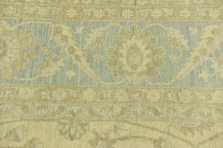 Detail image of 9' 10 x 13' 7 Hand Knotted Peshawar Ziegler Rug
