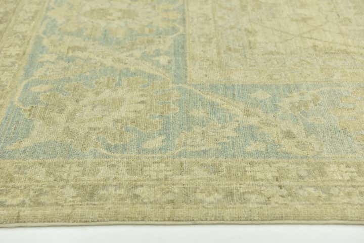 9' 10 x 13' 7 Hand Knotted Peshawar Ziegler Rug