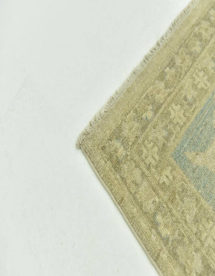 Detail image of 9' 10 x 13' 7  Hand Knotted Peshawar Ziegler Rug