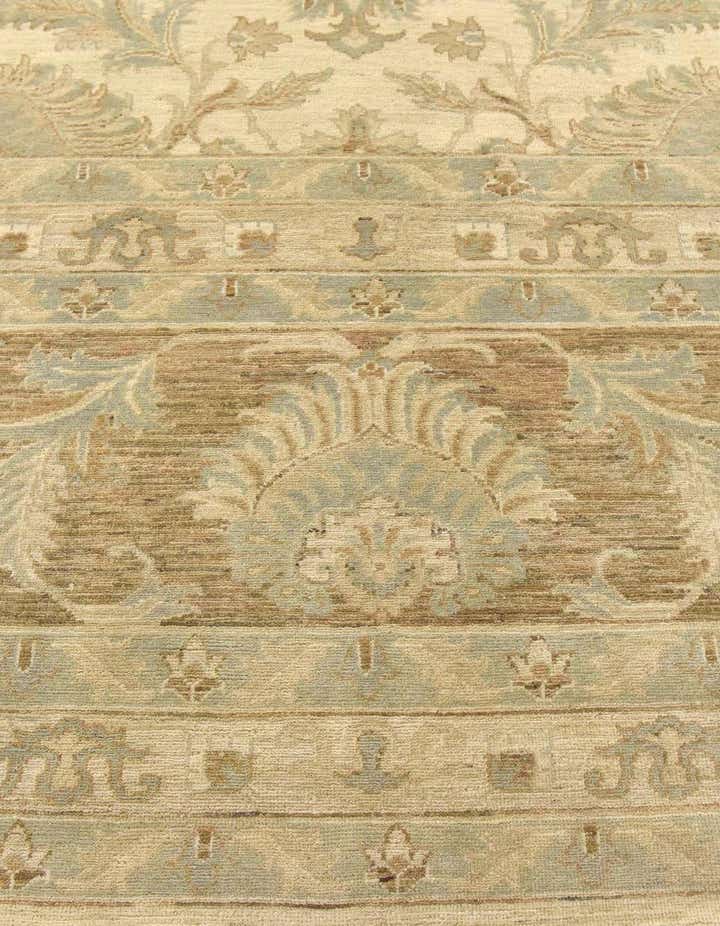 18' x 25' 6 Hand Knotted Peshawar Ziegler Rug