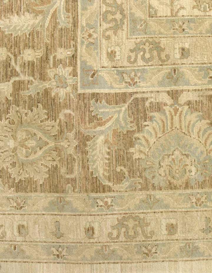 18' x 25' 6 Hand Knotted Peshawar Ziegler Rug