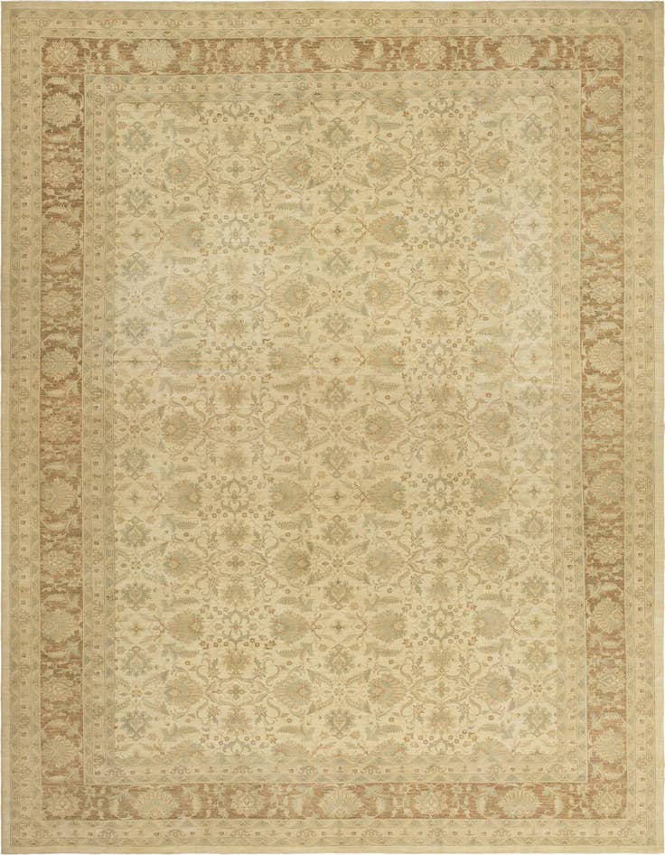 Detail image of 18' x 25' 6 Hand Knotted Peshawar Ziegler Rug