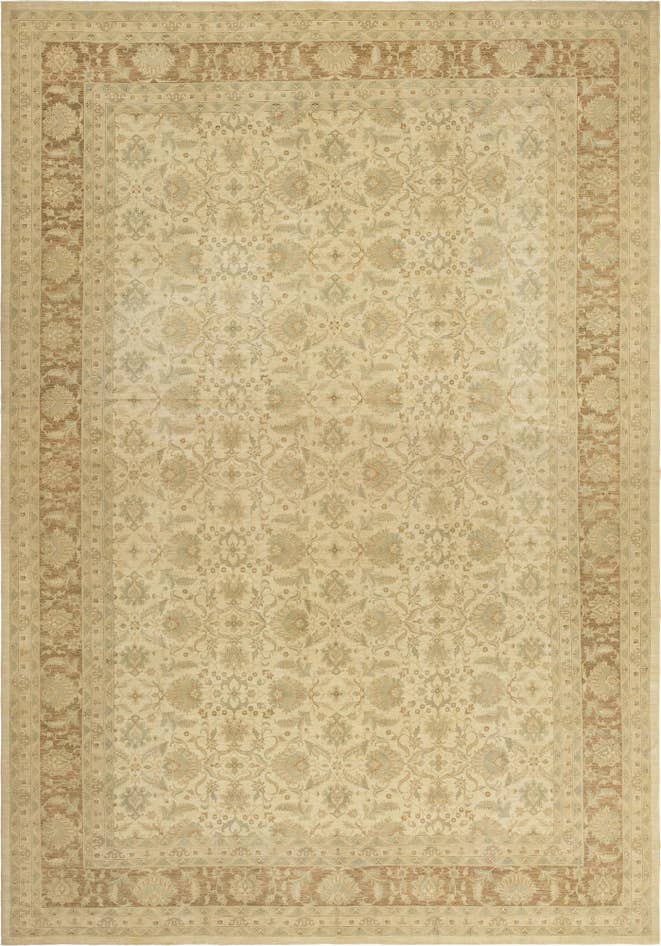 Detail image of 18' x 25' 6 Hand Knotted Peshawar Ziegler Rug