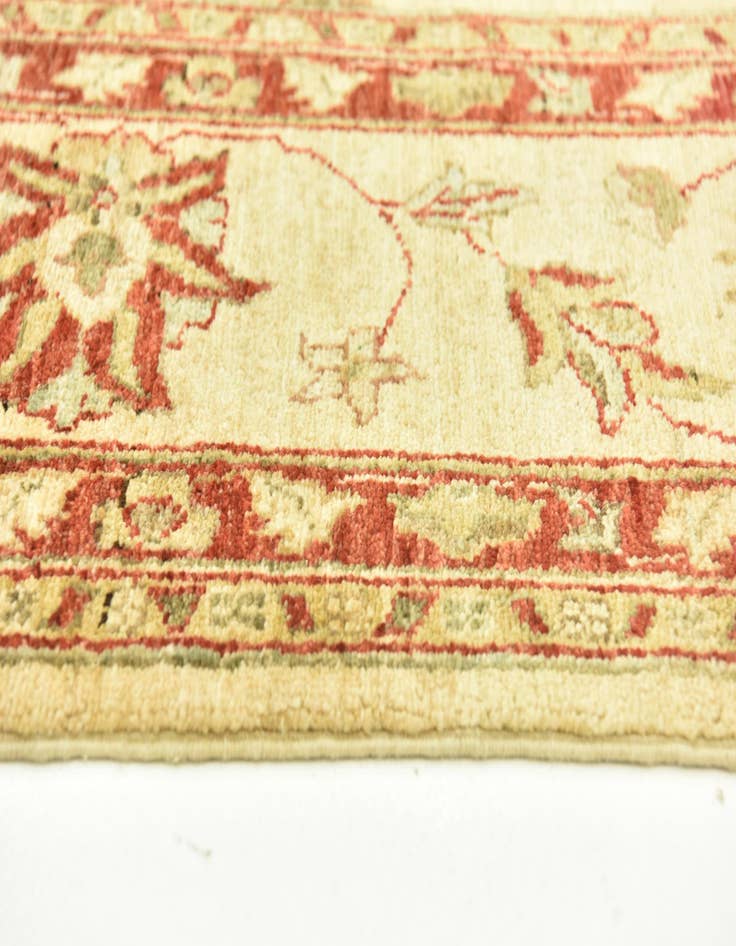 Detail image of 7' 2 x 10' 2  Hand Knotted Peshawar Ziegler Rug