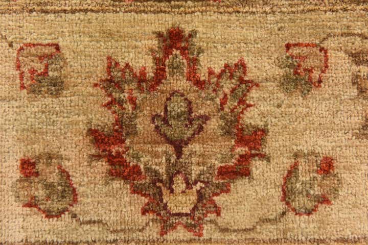 6' x 8' 3 Hand Knotted Peshawar Ziegler Rug