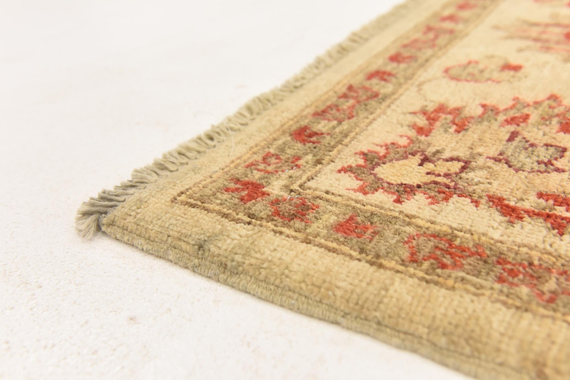 6' x 8' 3 Hand Knotted Peshawar Ziegler Rug