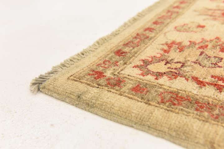 6' x 8' 3 Hand Knotted Peshawar Ziegler Rug