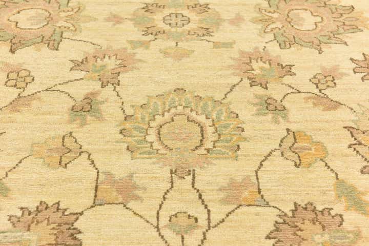 6' 7 x 9' 9 Hand Knotted Peshawar Ziegler Rug