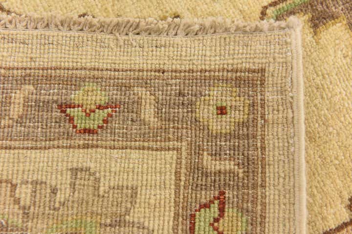 6' 11 x 9' 5 Hand Knotted Peshawar Ziegler Rug