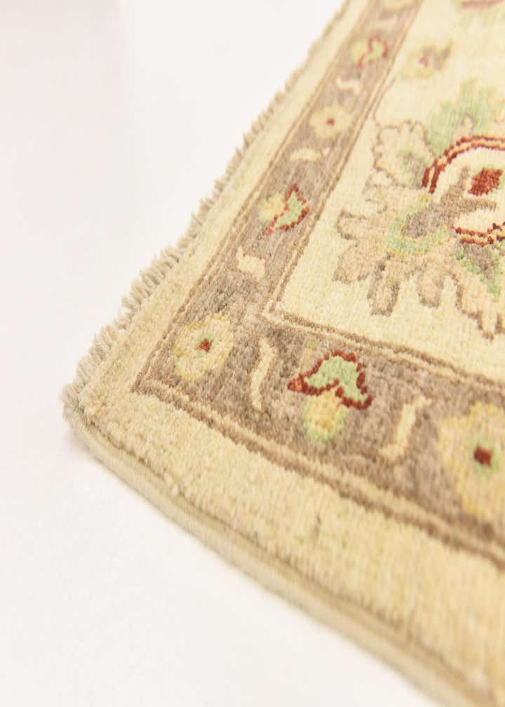 6' 11 x 9' 5 Hand Knotted Peshawar Ziegler Rug