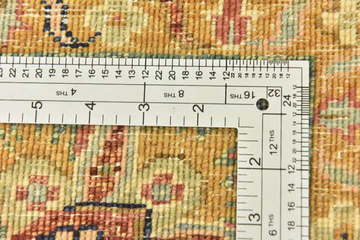 5' 7 x 8' Hand Knotted Peshawar Ziegler Rug