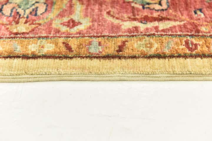 5' 7 x 8' Hand Knotted Peshawar Ziegler Rug