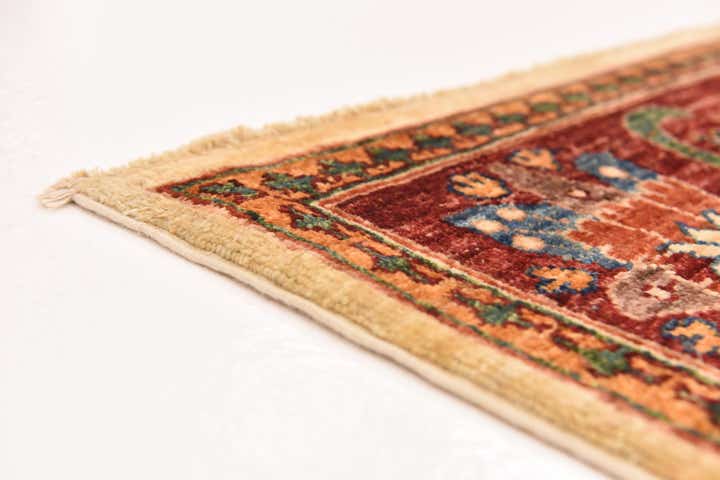 5' 6 x 7' 10 Hand Knotted Peshawar Ziegler Rug