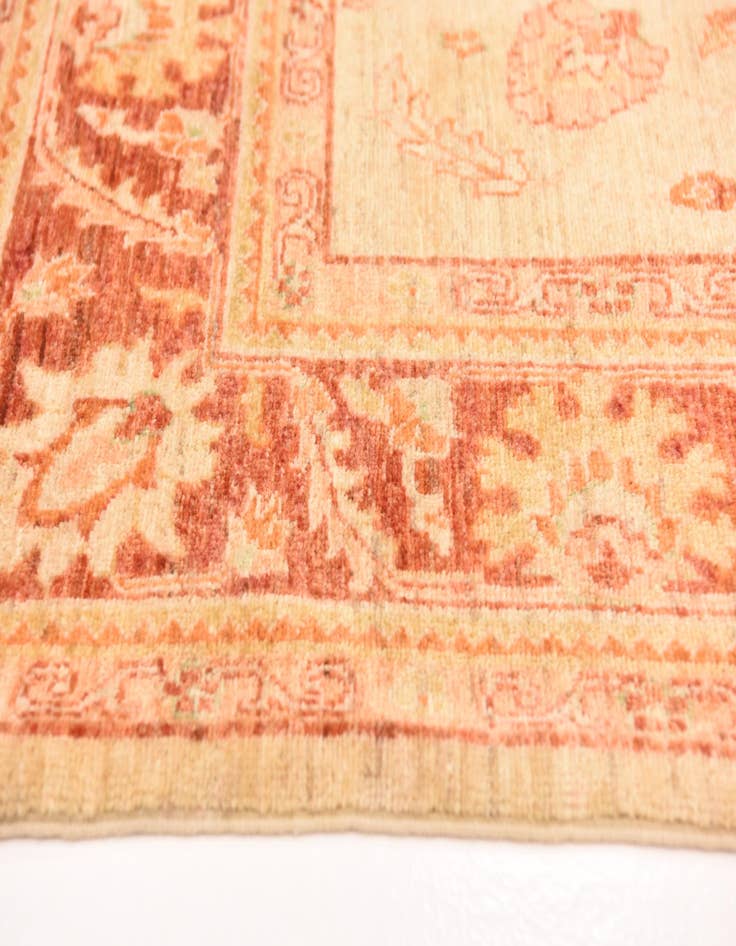 Detail image of 5' 7 x 8'  Hand Knotted Peshawar Ziegler Rug
