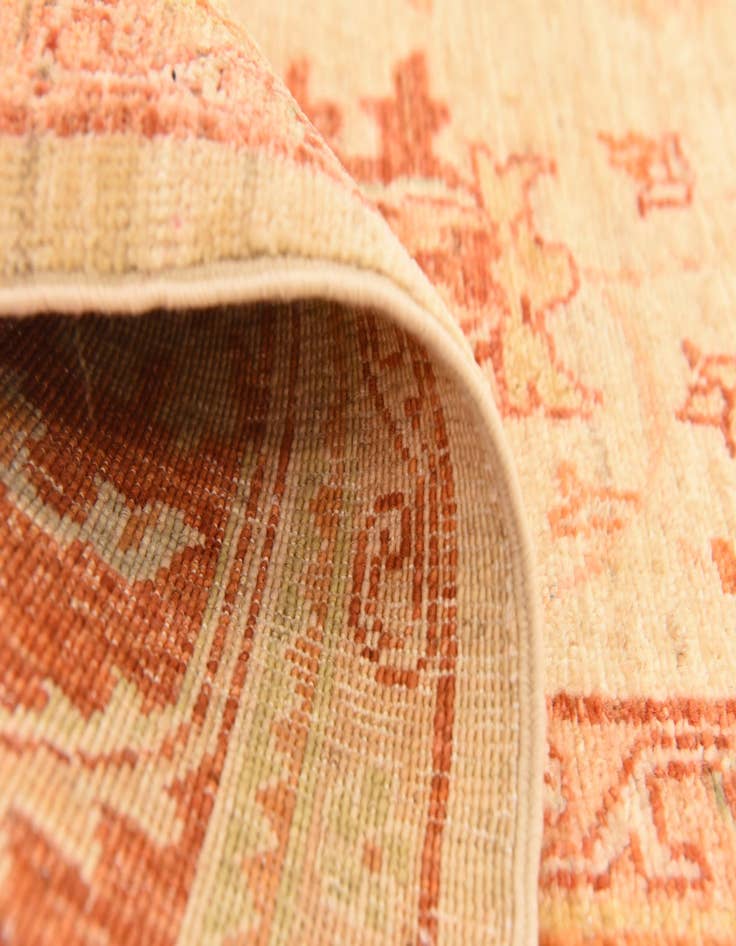 Detail image of 5' 7 x 8'  Hand Knotted Peshawar Ziegler Rug