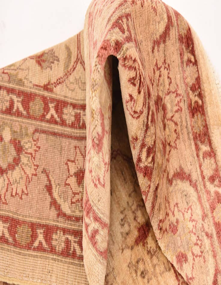 Detail image of 5' 5 x 7' 9  Hand Knotted Peshawar Ziegler Rug