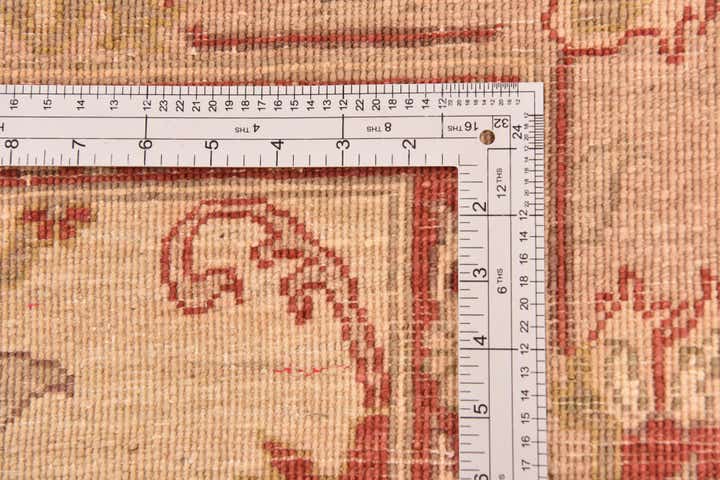 5' 5 x 7' 9 Hand Knotted Peshawar Ziegler Rug