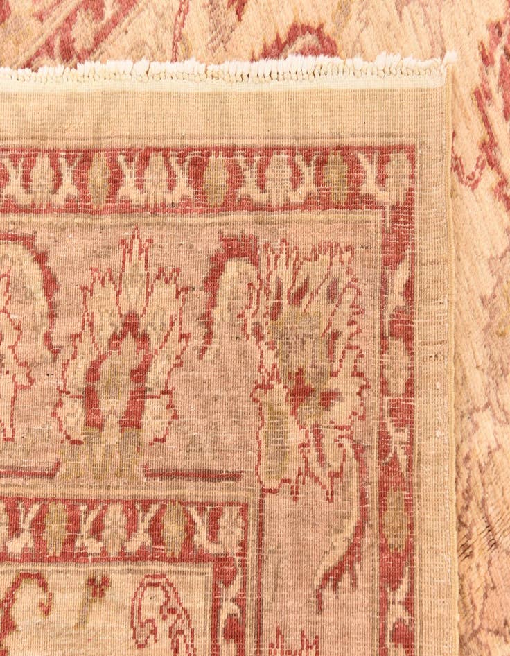 Detail image of 5' 5 x 7' 9  Hand Knotted Peshawar Ziegler Rug