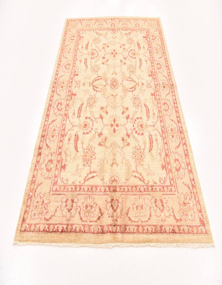 Detail image of 5' 5 x 7' 9  Hand Knotted Peshawar Ziegler Rug