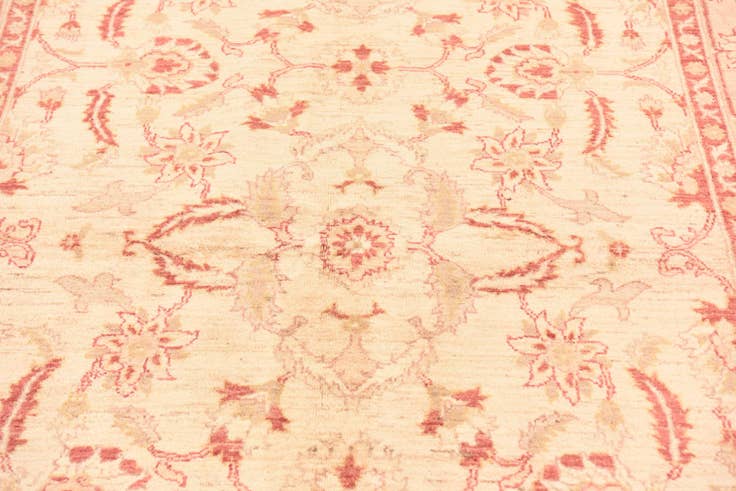 Detail image of 5' 5 x 7' 9 Hand Knotted Peshawar Ziegler Rug