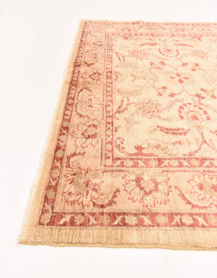 Detail image of 5' 5 x 7' 9  Hand Knotted Peshawar Ziegler Rug