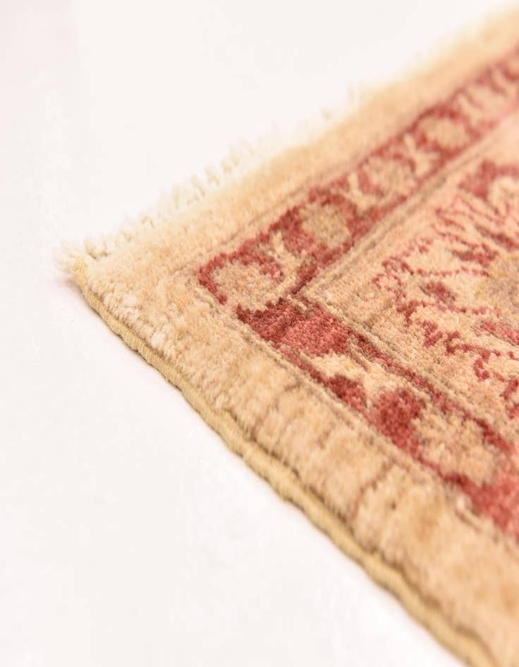 Detail image of 5' 5 x 7' 9  Hand Knotted Peshawar Ziegler Rug