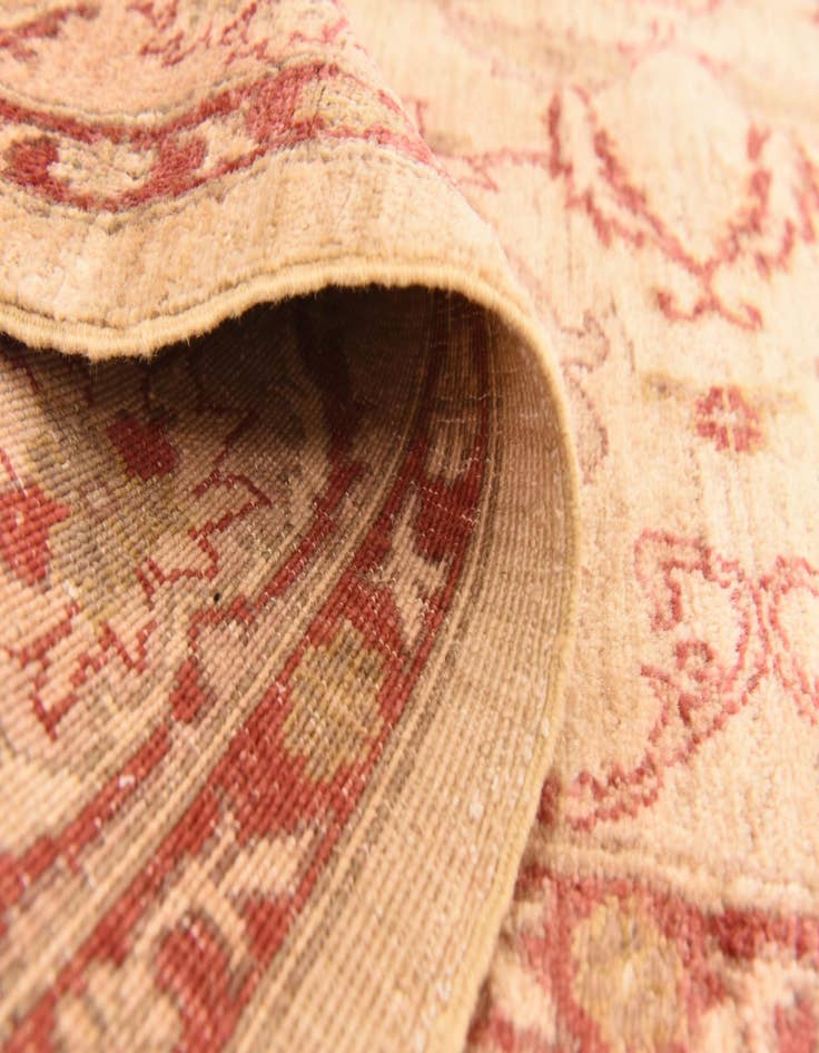 Detail image of 5' 5 x 7' 9  Hand Knotted Peshawar Ziegler Rug