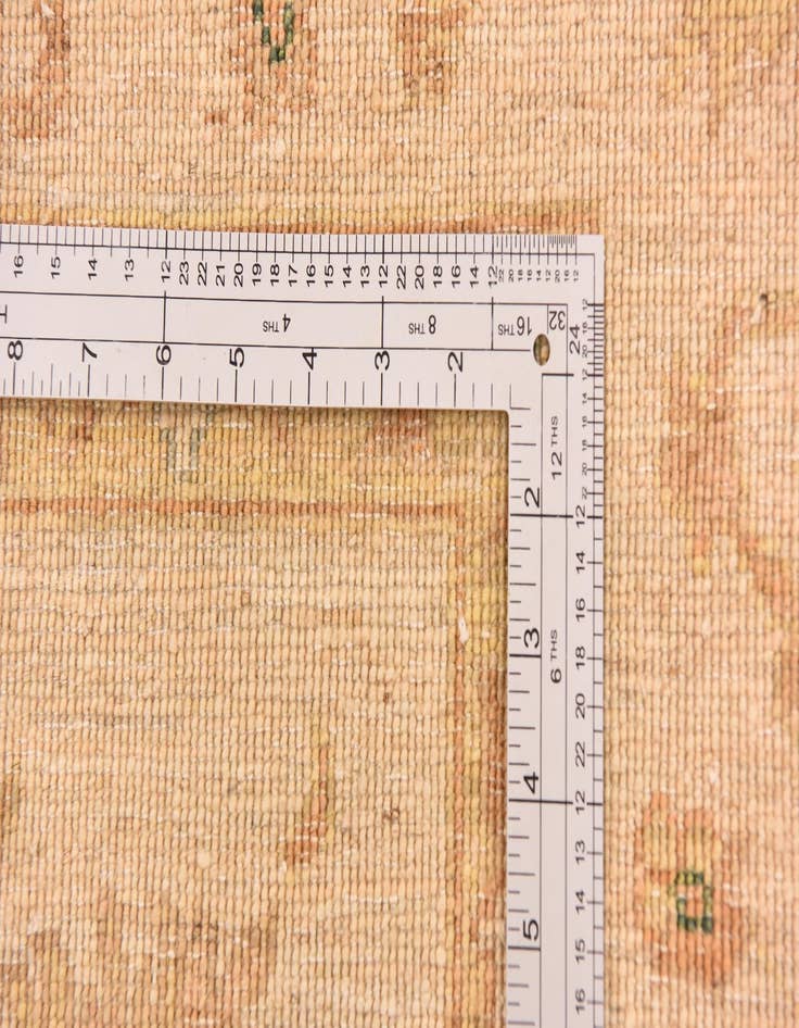 Detail image of 5' 8 x 8'  Hand Knotted Peshawar Ziegler Rug