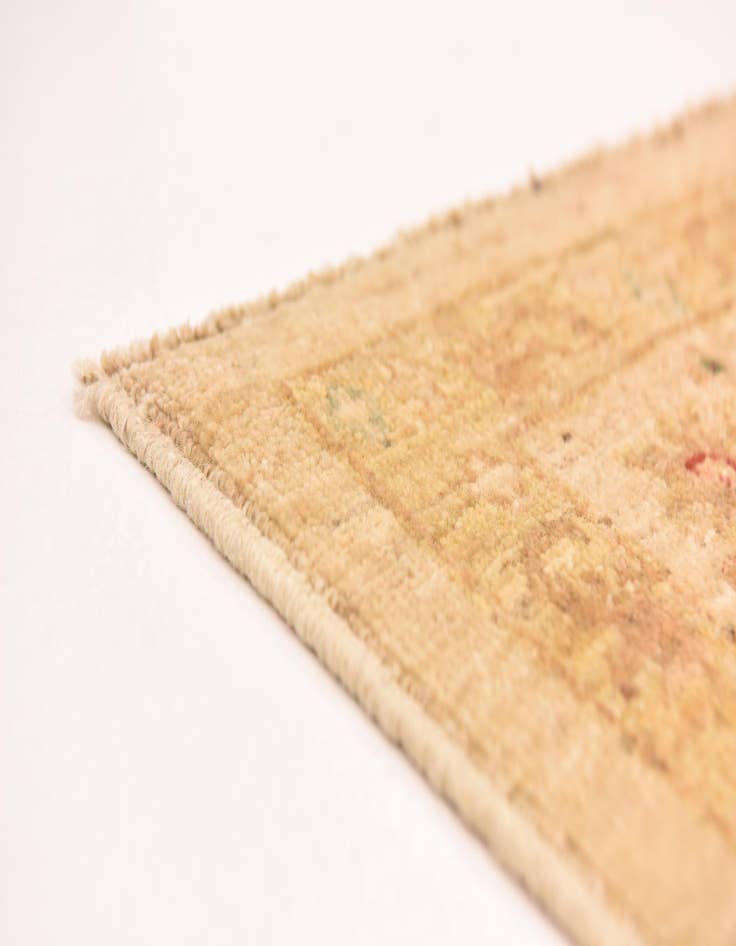 Detail image of 5' 8 x 8'  Hand Knotted Peshawar Ziegler Rug