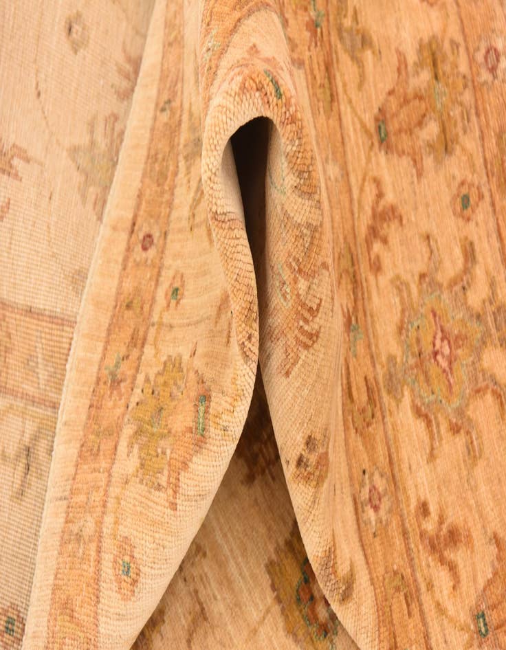 Detail image of 5' 8 x 7' 11  Hand Knotted Peshawar Ziegler Rug