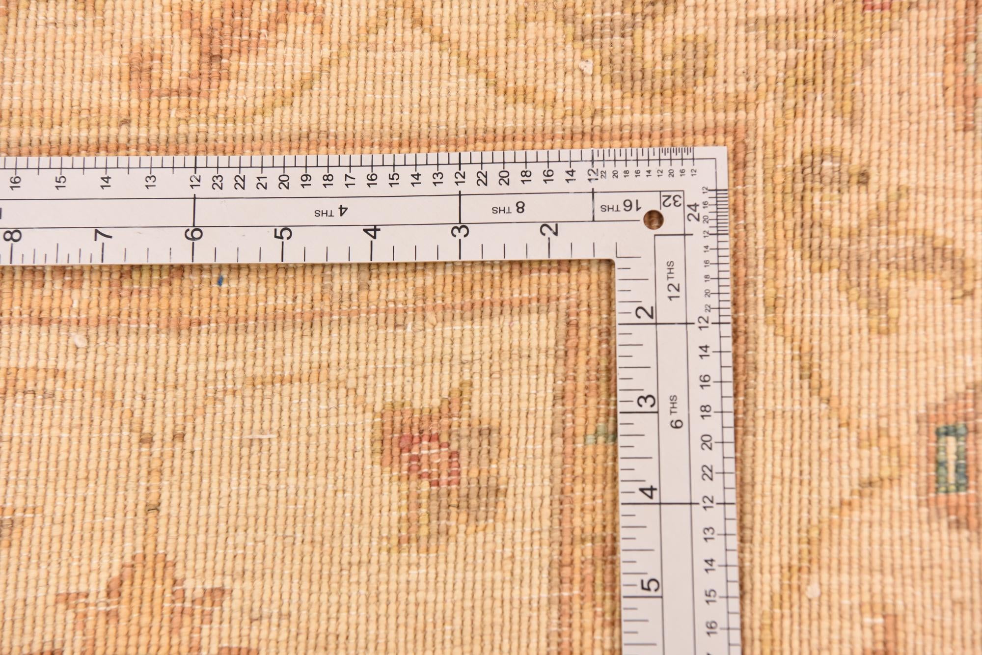5' 8 x 7' 11 Hand Knotted Peshawar Ziegler Rug