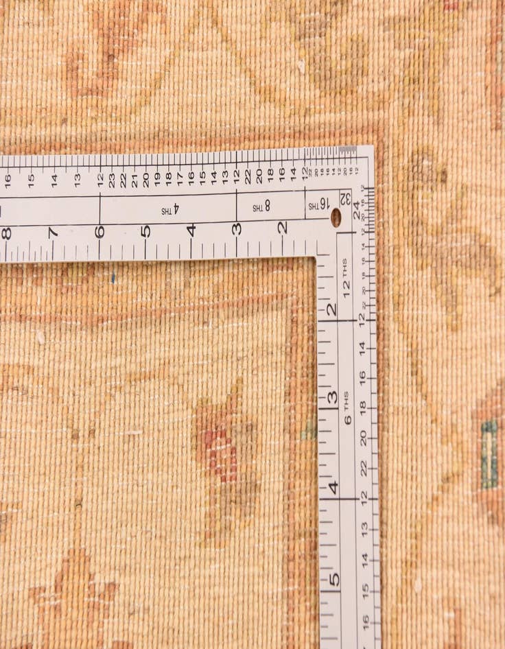 Detail image of 5' 8 x 7' 11  Hand Knotted Peshawar Ziegler Rug