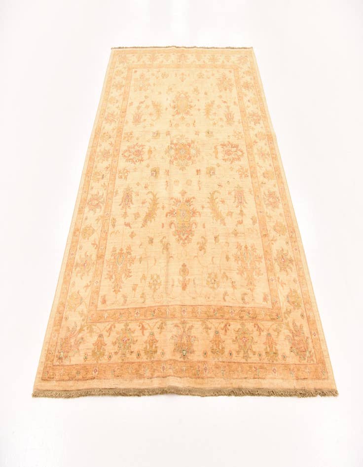 Detail image of 5' 8 x 7' 11  Hand Knotted Peshawar Ziegler Rug