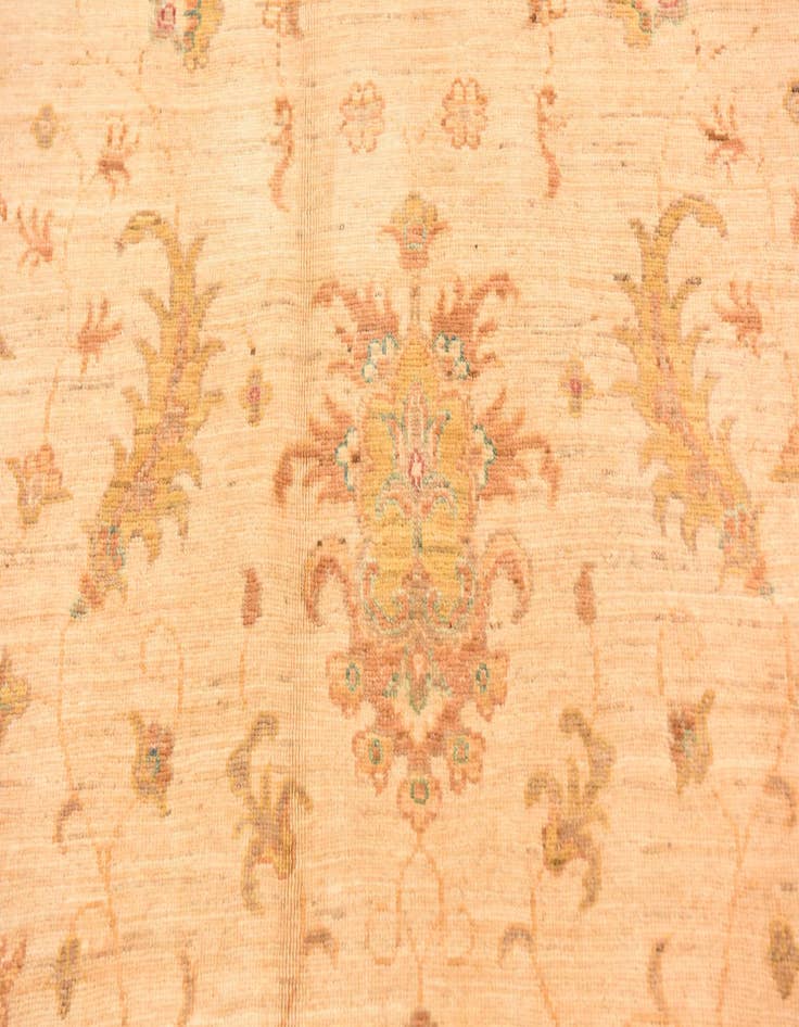Detail image of 5' 8 x 7' 11  Hand Knotted Peshawar Ziegler Rug